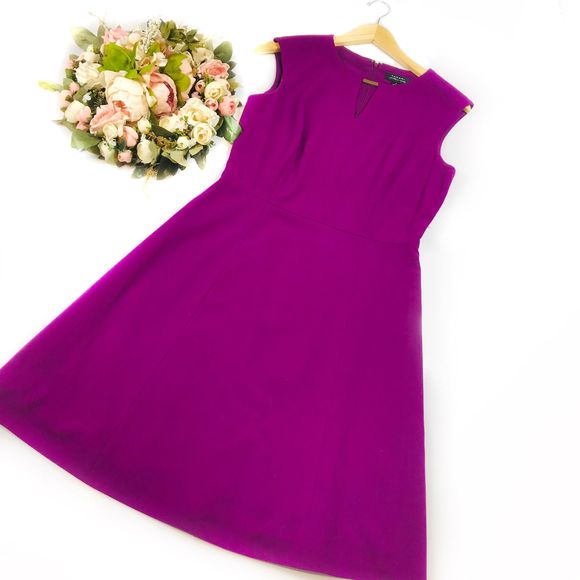 Tahari Dresses & Skirts - Tahari Arthur S. Levine Purple Dress Size 8